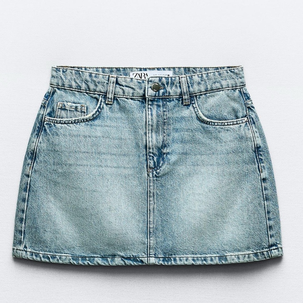 Zara denim skirt